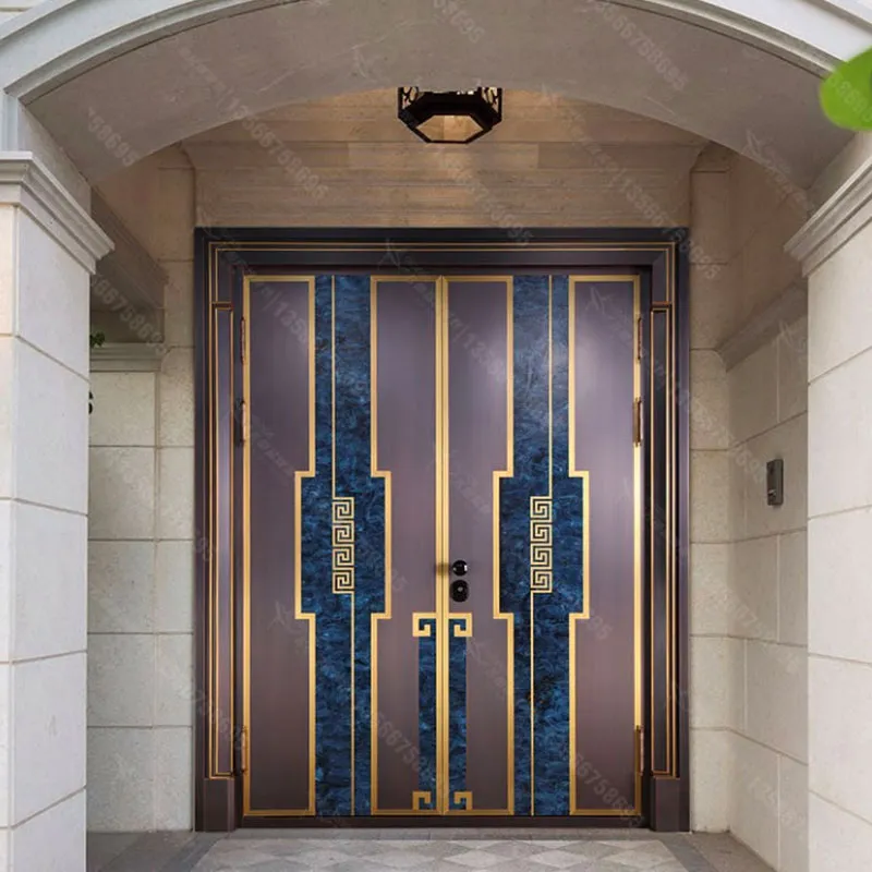 Индивидуальная медная дверь 5 (2)